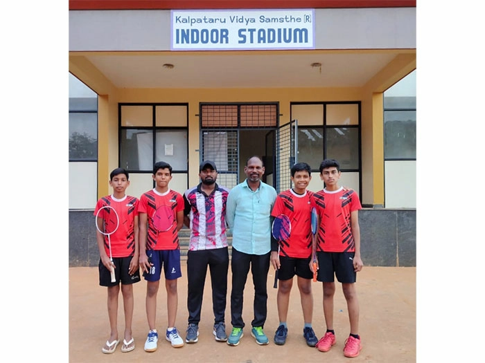 Badminton under 17 State Level Competition held at Tiptur 2024