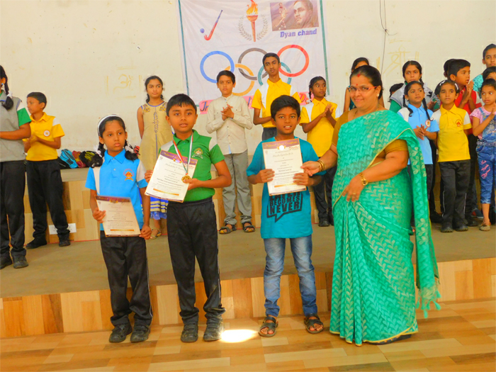 Winners of Spell Bee competition 2018